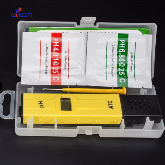 Portable Pen Cosmetics Laboratory Water Soil Digital pH Meter Tester